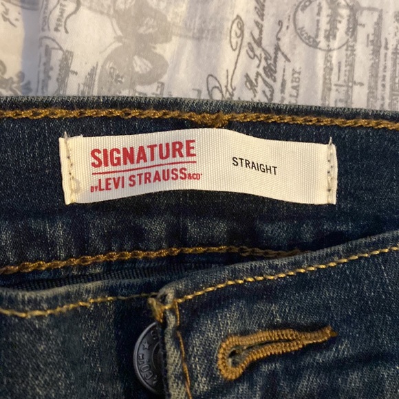 Signature by Levi Strauss , straight 31x30 jeans - Picture 4 of 6